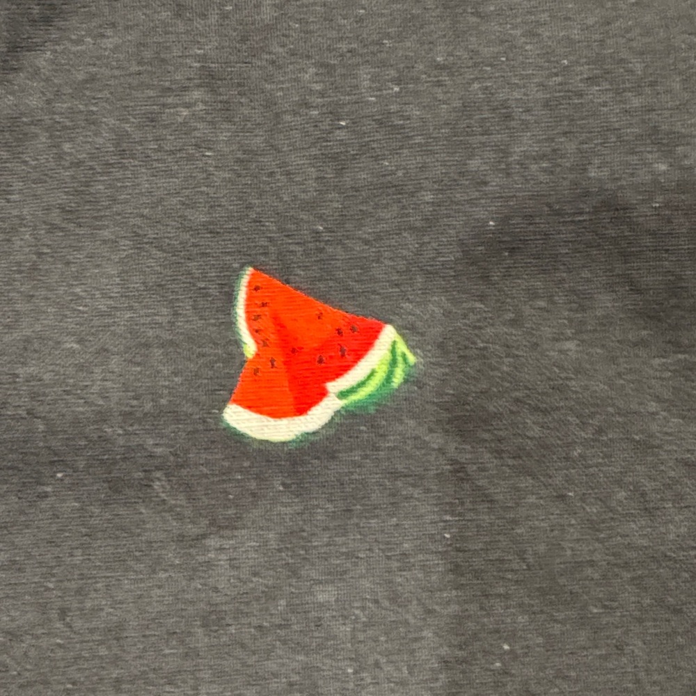 Divided Blue Shirt with Red Watermelon Pattern. Size Small - Picture 3 of 8